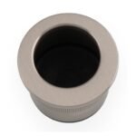 Alexander & Wilks AW992SN Round Sliding Door Finger Edge Pull (LEAD TIME: 2-3 DAYS)