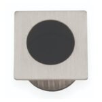 Alexander & Wilks AW993SN Sliding Door Finger Edge Pull Square - Satin Nickel (LEAD TIME: 2-3 DAYS)