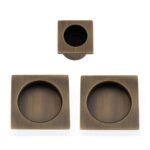 Alexander & Wilks AW995AB Square Sliding Door Pull Kit (LEAD TIME: 2-3 DAYS)