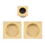 Alexander & Wilks AW995SBPVD Square Sliding Door Pull Kit (LEAD TIME: 2-3 DAYS)