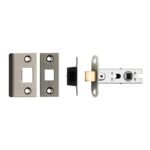 Eurospec BTL25MBRZ 64mm Ce B/T Tubular Mortice Latch Square Matt Bronze (LEAD TIME: 2-3 DAYS)