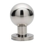 Eurospec CSK1058BSS Mortice Knob On Sprung Round Rose (LEAD TIME: 2-3 DAYS)