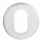 Eurospec CSU1005SSS Oval Profile Escutcheon (LEAD TIME: 2-3 DAYS)