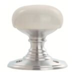 Carlisle Brass DK34PWSC Delamain Porcelain Knob White (LEAD TIME: 2-3 DAYS)