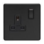 Eurolite ECMB1SOB 1 Gang Socket (LEAD TIME: 2-3 DAYS)