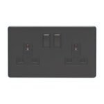 Eurolite ECMB2SOB 2 Gang Socket (LEAD TIME: 2-3 DAYS)