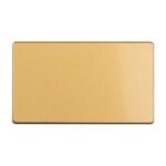 Eurolite ECSB2BB 2-Gang Double Blank Plate (LEAD TIME: 2-3 DAYS)