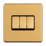 Eurolite ECSB3SWB 3-Gang 2-Way switch (LEAD TIME: 2-3 DAYS)