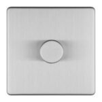 Eurolite ECSS1DLED 1-Gang Led Push On Off 2-Way Dimmer (LEAD TIME: 2-3 DAYS)