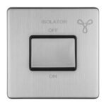 Eurolite ECSSFSWB 6Amp Fan Isolator Switch (LEAD TIME: 2-3 DAYS)