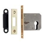 Eurospec EDE5030EB Easi-T Economy Euro Profile Deadlock 76mm (LEAD TIME: 2-3 DAYS)