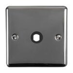 Eurolite EN1DIMBN Dimmer Switch Plate-Black Nickel-1-Gang (LEAD TIME: 2-3 DAYS)