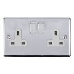 Eurolite EN2SOPCG 2-Gang Socket (LEAD TIME: 2-3 DAYS)
