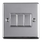 Eurolite EN3SWPCG 3-Gang Switch (LEAD TIME: 2-3 DAYS)