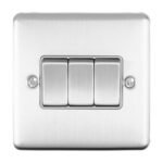 Eurolite EN3SWSSG 3-Gang Switch (LEAD TIME: 2-3 DAYS)