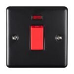 Eurolite EN45ASWNSMBB 45Amp Switch with Neon Indicator (LEAD TIME: 2-3 DAYS)