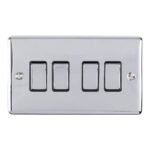 Eurolite EN4SWPCB 4-Gang Switch (LEAD TIME: 2-3 DAYS)