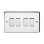 Eurolite EN4SWPCW 4-Gang Switch (LEAD TIME: 2-3 DAYS)