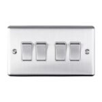 Eurolite EN4SWSSW 4-Gang Switch (LEAD TIME: 2-3 DAYS)