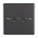 Eurolite ENT2SWMBB 2-Gang Toggle Switch (LEAD TIME: 2-3 DAYS)