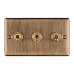 Eurolite ENT3SWABB 3-Gang Toggle Switch (LEAD TIME: 2-3 DAYS)