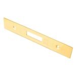 Eurospec FSF5007PVD Easi-T Forend Strikes & Fixing Pack Deadlocks - PVD Square Forend (LEAD TIME: 2-3 DAYS)