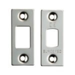 Eurospec FSF5010BSS Forend Strike & Fixing Pack To Suit Heavy Duty Tubular Deadbolt - Bright Stainless Steel Square Forend (LEAD TIME: 2-3 DAYS)