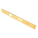 Eurospec FSF5032PVD Forend Strike & Fixing Pack To Suit Din Escape Lock - PVD Square Forend (LEAD TIME: 2-3 DAYS)