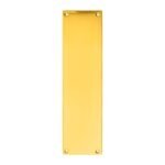 Carlisle Brass M39 Plain Finger Plate (LEAD TIME: 2-3 DAYS)