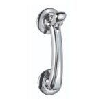 Carlisle Brass M43CP Door Knocker On Rose (LEAD TIME: 2-3 DAYS)