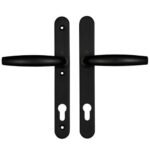 Hoppe Atlanta Lever Lever UPVC Multipoint Door Handles - 92mm PZ Unsprung 200mm Screw Centres
