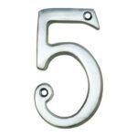Carlisle Brass N5SC Numerals (0-9) Number 5 (LEAD TIME: 2-3 DAYS)