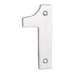 Eurospec NUM10101BSS Numerals Number 1 (LEAD TIME: 2-3 DAYS)