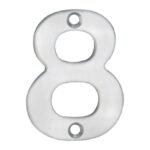 Eurospec NUM10508SSS Numerals Number 8 (LEAD TIME: 2-3 DAYS)