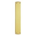 Carlisle Brass PF107 Ornate Finger Plate (LEAD TIME: 2-3 DAYS)