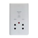 Eurolite PL4581 Shaver Socket (LEAD TIME: 2-3 DAYS)