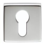 Manital QE001CP Square Euro Profile Escutcheon (LEAD TIME: 2-3 DAYS)