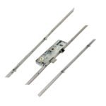 Roto C600 C650 Latch Deadbolt 4 Mushrooms Flat 16mm Faceplate Multipoint Door Lock - Key Wind