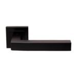 Eurospec SSL1401MB Alvar Designer Lever On Sprung Square Rose (LEAD TIME: 2-3 DAYS)