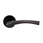 Eurospec SWL1121MB Steelworx SWL Breeze Lever On Rose (LEAD TIME: 2-3 DAYS)