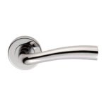 Serozzetta SZC050CP Cinco Lever On Round Rose (LEAD TIME: 2-3 DAYS)