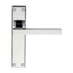 Serozzetta SZM242CP Stratus Lever On Latch Backplate (LEAD TIME: 2-3 DAYS)