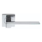 Serozzetta SZM370CP Equi Lever On Square Rose (LEAD TIME: 2-3 DAYS)