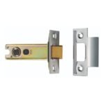 Eurospec TLS5030SSS Heavy Sprung Tubular Latch 76mm (LEAD TIME: 2-3 DAYS)
