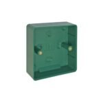 CQR AEB02B Green Surface Back Box (H90 x W44 x D30mm) (LEAD TIME: 2-3 DAYS)