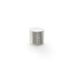 Alexander & Wilks AW800-20-PN Brunel Knurled Cylinder Cupboard Knob - Polished Nickel 20mm (LEAD TIME: 2-3 DAYS)