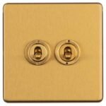 Eurolite ECSBT2SW 2-Gang 2-Way Toggle Switch (LEAD TIME: 2-3 DAYS)