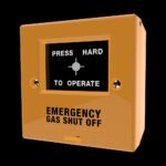 CQR FP2/YL/GS FP2 Manual Call Point Single Pole - Yellow - "Gas Shutoff" (LEAD TIME: 2-3 DAYS)