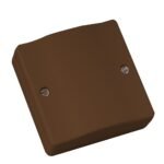 CQR JB727/BR Junction Box | 12 Way | Microswitch Tamper | Brown (LEAD TIME: 2-3 DAYS)