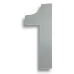 Eurospec NUM10171SSS Stainless Steel 7" Numerals (0-9) (Number 1) (LEAD TIME: 2-3 DAYS)